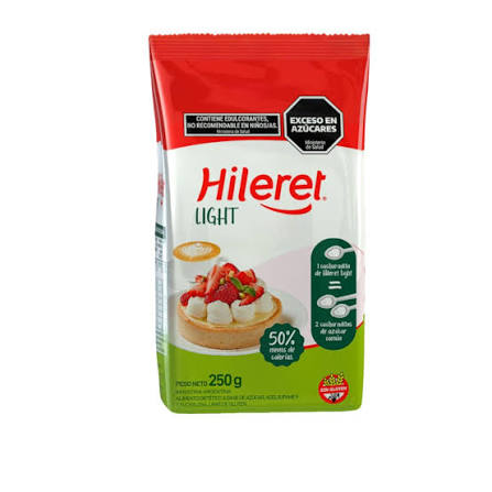 AZUCAR HILERET LIGHT 250G OFERTA